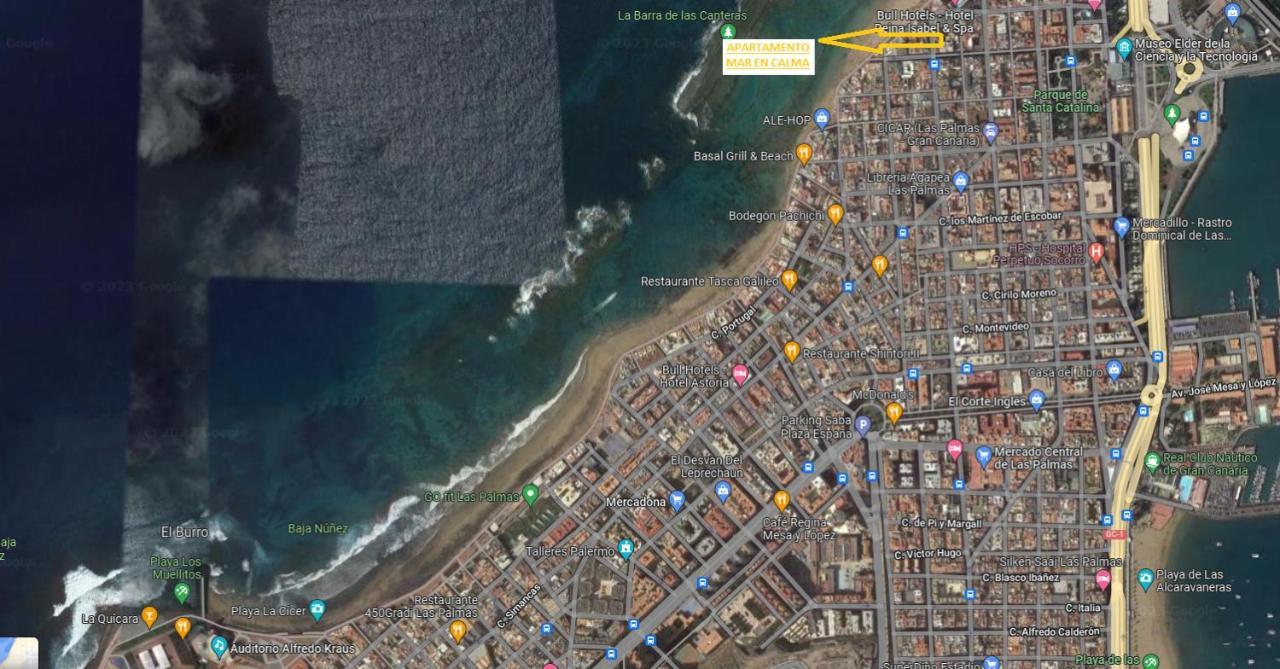 Apartamento Mar En Calma 大加那利岛拉斯帕尔马斯 外观 照片